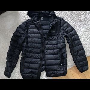 Black Roots Packable Down Jacket